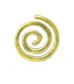 Astroghar Brass Vastu Helix For Vastu Correction In North West Direction And Positive Energy