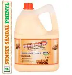 HELPER HERBAL SCENTED PHENYL , SANDAL - 5 LITER PACK