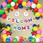 Zyozique Welcome Home Balloons 53 10.0 Centimeter 10.0 Centimeter 1.0 Centimeter