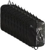 SH NASIMA Home and Travel Black Non Woven Coat Cover