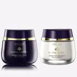 SMART BEAUTY Oriflame ROYAL VELVET Repairing Night Cream 50 ml , Firming Day Cream SPF 15 50 ml with MILK & HONEY GOLD Softening Creamy Soap Bar 100g (2 Items in the set)