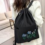 G MALL Multifunctional 40L Oxford Material Travel Bag, Waterproof Drawstring Backpack for Women Foldable Sport Sackpack for Gym Shopping Yoga