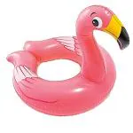 KidZeeNie Flamingo Split Animal Themed Inflatable Swimming Ring for Kids Summer Fun|Anti Flip Swimming Ring Tube for Kids 3 to 6 Boys,Girls| Circle Float Swim Tube for Pool Party, Lake, Beach