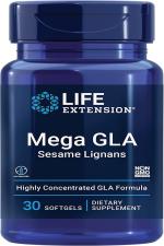Life Extension Mega GLA Sesame Lignans 30 softgels