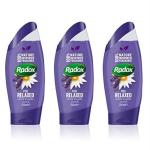 Radox Feel Relaxed Shower Gel, 250 Ml (Pack Of 3)