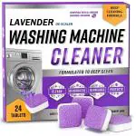 Eco-Gals Lavender Fragrance Washing Machine Deep Cleaner Tablets, 24 Solid Deep Cleaner