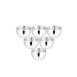 Shri & Sam Nikki Stainless Steel Double Wall Bowl Set 6 pcs