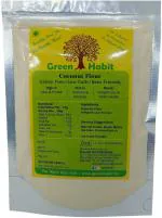 Green Habit, Gluten Free Fiber Rich Paleo Friendly Pack, Coconut Flour for keto diet , 250 g, White