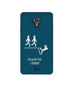 Casotec Follow The Leader Design Printed Silicon Soft TPU Back Case Cover for Swipe Elite 2 plus