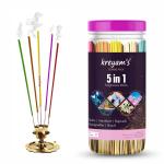 kreyam's Rudra, Manthan, Rajwadi, Rajnigandha, Royal Agarbatti Combo Pack Incense Sticks