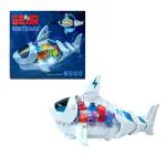 GIFTINGURU Interactive Gear Robot Shark - Fun Mechanical Toy