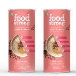 Foodstrong Daily Protein, Cold Coffee with Green tea & Turmeric Whey Protein Powder 1058 g