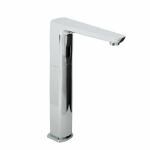 JAQUAR KUBIX PRIME Series Table Mounted Tall Boy SENSOR Basin Mixer (Hot & Cold), Chrome | Battery/DC Operated, Pre-Mix Water Supply Kit | Faucet for Home/Commercial | SNR-CHR-35017PM