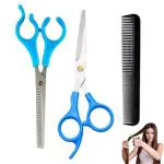 Doberyl GutarGoo Set of 3 Stainless Steel Professional Salon Barber Hair Cutting & Thinning Scissors Hairdressing Styling Hair comb