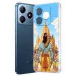 Fashionury Silicone Designer Printed Back Case Cover for Realme Narzo N63 -D2092