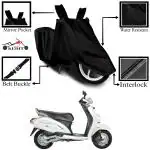 Kedit Honda Activa 3G Motorcycle Bike Scooty Cover Black Colour Water Resistant - UV Protection & Dust Proof Imported Fabric Quality,Sun Protection,Weather Bike - Scooty Two Wheeler Body CoverHonda Activa 3G