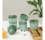 Amalfiee Peppermint Ceramic Drinking Glasses set of 2