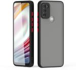 Wellwell Back Cover for MOTOROLA G60, Moto G60, Motorola Moto G60, MOTOROLA G40 Fusion (Black, Camera Bump Protector) | Back Cover | Black Mobile Cover | Rubber Mobile Cover