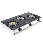Wonderchef Galaxy Glass Cooktop 3 Burner Automatic Cooktop, 2 Years Warranty