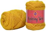 Simi Enterprise Mustard Acrylic Ball Hand Knitting Wool, Art Craft Soft Fingering Crochet Hook Yarn, Needle Knitting Yarn Thread Dyed-Fb Art-Agf, 100 G