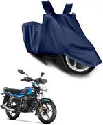 Aamaya Store Blue Two Wheeler Cover For Bajaj Platina 110 H-Gear