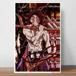 RAINFIRE CREATION Demon Slayer Poster for Home Office and Student Room Wall Decor | 12x18 Multcolor FRFC-25 Paper Print (18 inch X 12 inch)