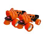 Jaspo Orange Tenacity Adjustable Senior Roller Skates, 6-14 yrs