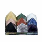 REBUY Pyramid Crystal Nav Graha Stone Set 5.1 x 5.1 cm