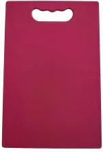 Shopimoz Plastic Chopping Cutting Board with Handle (Pink) 