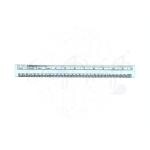 Craft waft 10 Division Scale Ruler Transparent Poly Pack of 1 for Measurement & Drawing