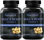 Naturewell Maca Root Capsules Enriched With Maca Root Extract For Men, 60 Capsules Each (Pack Of 2)