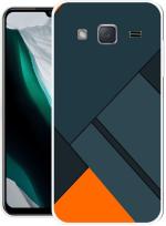 PAEDICON Back Cover for Samsung Galaxy J3 Pro (Blue, Orange, Grip Case, Silicon)