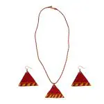 Jharcraft (A Jharkhand Govt. Enterprise)Teracotta Jewellery Necklace with Earing