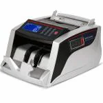 STEADFAST Libor 76 - Currency Counting Machine Fully Automatic with Add, Batch Functions, UV/MG Fake Note Detection, Value Counting & Large LED Display with Side LCD Display