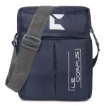 Le Corpus Unisex Nylon Stylish Sling Messenger Tablet Bag/Crossbody Bag with Adjustable Strap for Daily and Travel Use, Durable, Water-Resistant, Travel-Friendly for Travel/Office/Business (Blue)