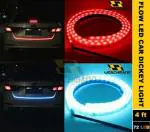 Enexoya Car Flow Diggy Light with Side Turn Signals Rear Blue,Red,Yellow and White LED Light Strip (20 x 10 x 10 cm)