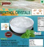 PMW - Menthol Crystals - Pudina ki Phul - Peppermint - 50 Grams - Loose Packed