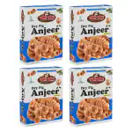 YUM YUM Dried Anjeer Figs 1kg (Pack of 4-250g Each)