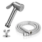 Thoisewelt Silver Brass Hand Shower Jet Spray Faucet