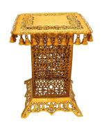 Idol Collections Brown Brass Table Antique Home Decor Idol