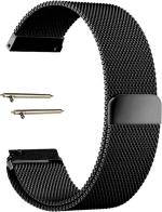 Black Lovies Black Stainless Still Smart Watch Strap For Oneplus Watch, Cobalt