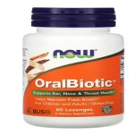 NOW Foods, OralBiotic, 60 Lozenges