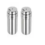 MARWALL Silver Stainless Steel Multi Purpose Mukhwas Dibbi 200 ml - Pack Of 2