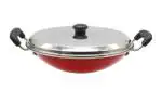Trilonium Pre-Seasoned Mild Carbon Steel | Iron Appam Pan | Appachetty 21 cm