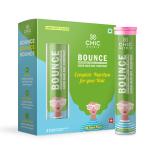 Chicnutrix Bounce Biotin for Hair Growth with Selenium & Amino Acids - Green Apple 60 tablets