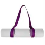 Strauss Purple Cotton Adjustable Yoga Mat