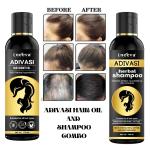 Eneeva Adivasi Hair Growth Oil and Adivasi Herbal Shampoo (Combo) 100 ML. + 100 ML.