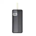 I Kall IKPB50M 50,000mAh Power Bank, 65W Fast Charging, 2 USB Ports, LED Display, Laptop Charging,Li-Polymer Battery (Black)