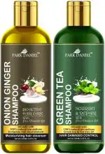 Park Daniel Premium Onion Ginger And Green Tea Shampoo, 100 Ml Each (Combo Of 2)