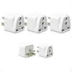 Hi-Plasst Universal (Type B) 10 A America India 3 Pin Converter Plug Travel Charger Adapter
